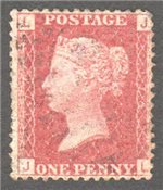 Great Britain Scott 33 Used Plate 174 - JL